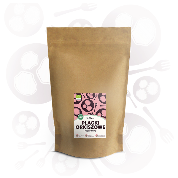 BIO Mieszanka na Placki Orkiszowe Malinowe 450g