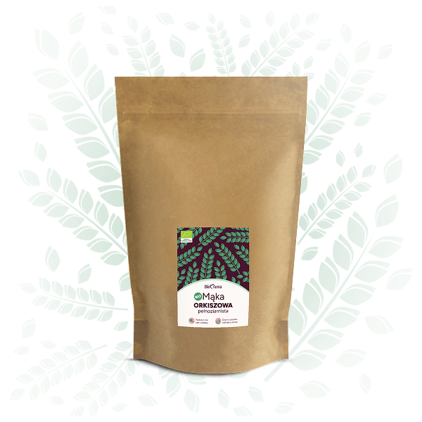 BIO Mąka Orkiszowa Pełnoziarnista Razowa 0,5kg