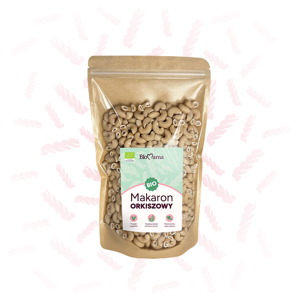 BIO Makaron Orkiszowy Kolanka 400g