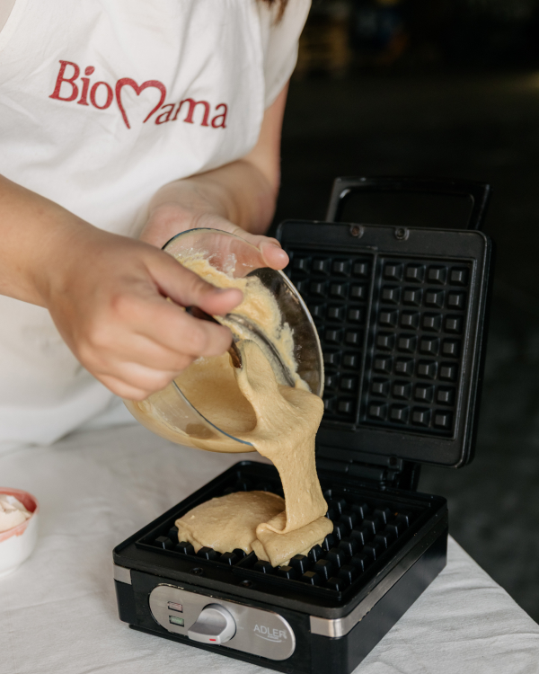 BIO Mieszanka na Gofry Owsiane 450g - obrazek 4